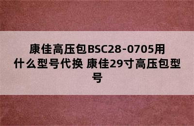 康佳高压包BSC28-0705用什么型号代换 康佳29寸高压包型号